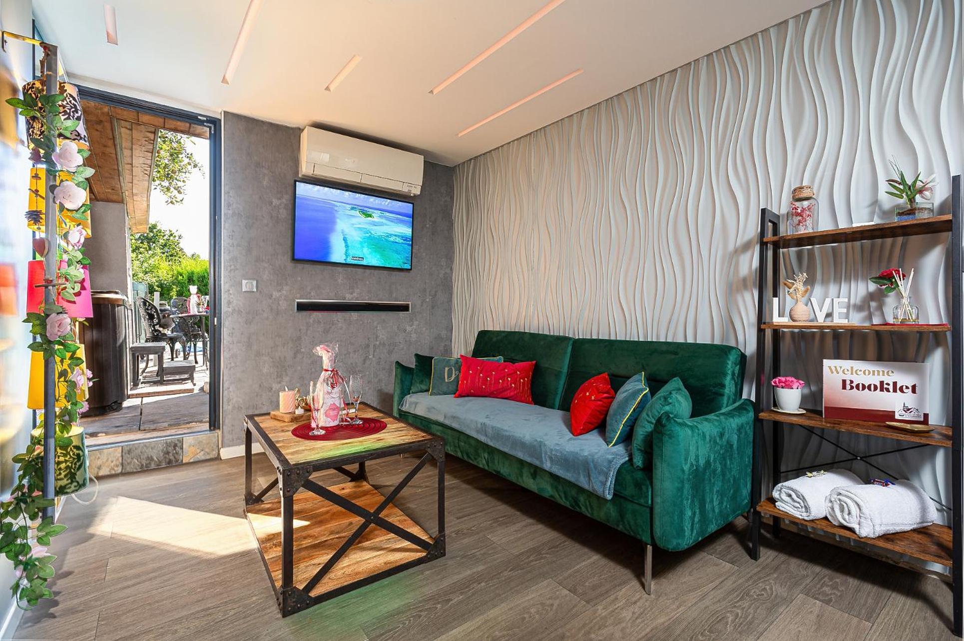 Gites Spa Strasbourg - Studio Romantique, Jacuzzi, Sauna, Terrasse Privee Furdenheim Экстерьер фото